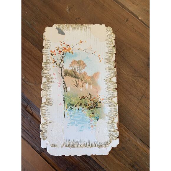 Antique Ephemera Token of Love 1905-1912 Written On - Picture 6 of 6